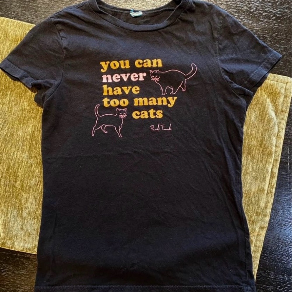 Black Cat Y2K T-Shirt